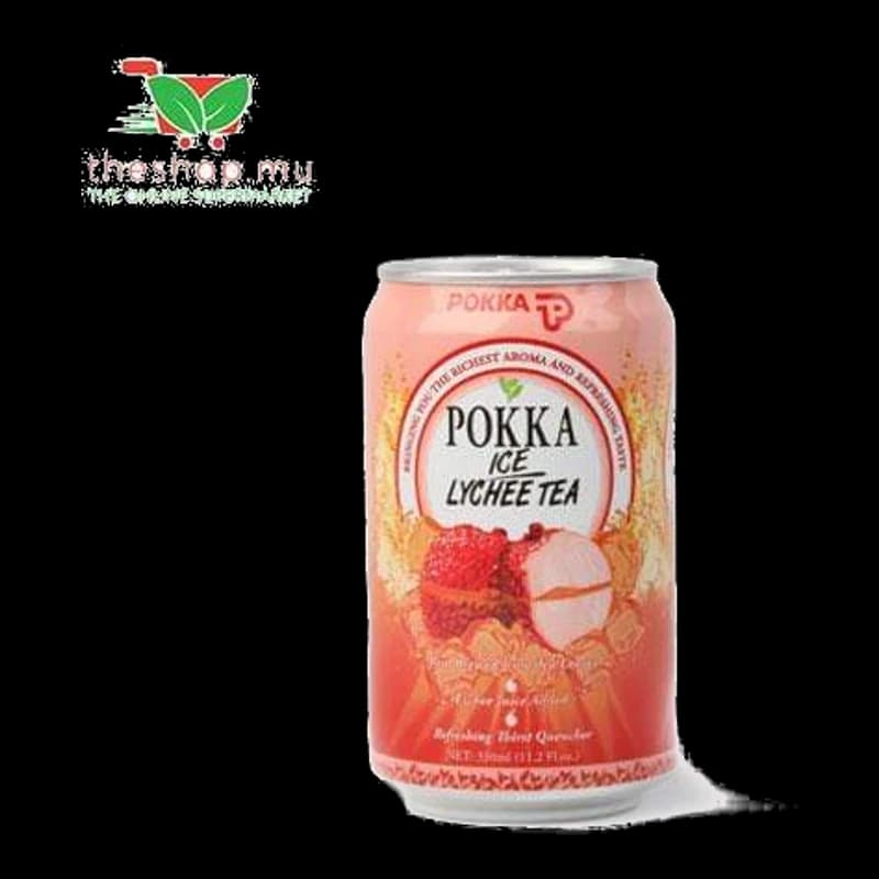 Pokka, Lychee Ice Tea Can, 330ml