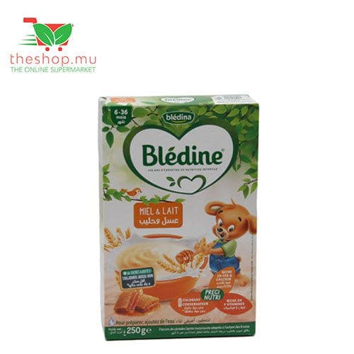 Bledina, Bledine Honey & Milk, 6-36 months, 250g